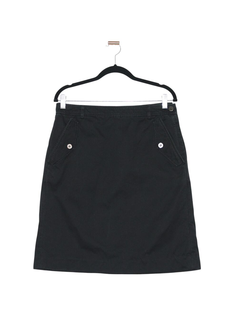 Marc Jacobs Black Denim Mini Skirt Size 10
